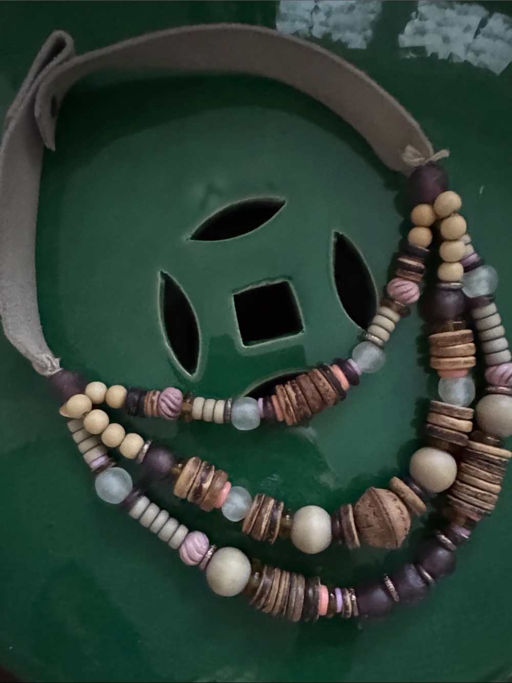 Twine & Twig Classic Layer Necklace - Lavendar